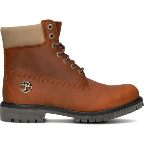 Blauer Schnürstiefel Premium Herren , Herren, Größe: 41 EU - Timberland - Modalova