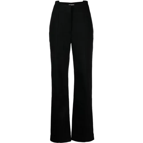 Schwarze Panelhose , Damen, Größe: XS - JW Anderson - Modalova