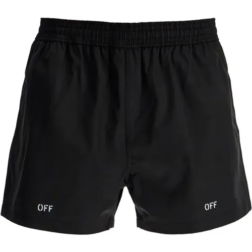 Surfer Sea Bermuda Shorts , Herren, Größe: L - Off White - Modalova