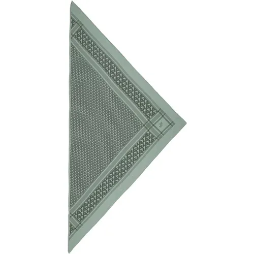 Dreieck Monogramm Kaschmirschal , Damen, Größe: ONE Size - Lala Berlin - Modalova