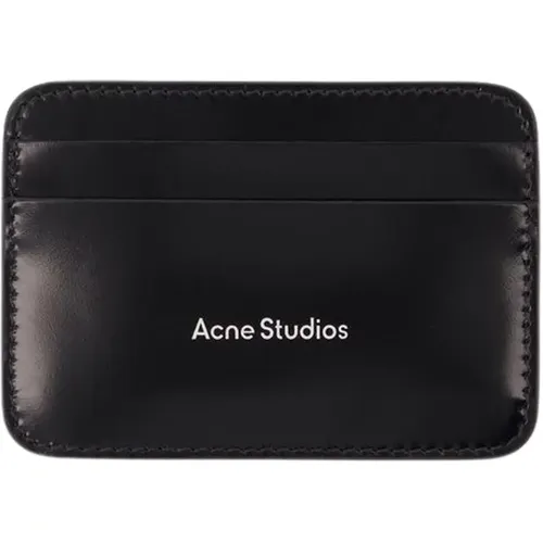 Leather Card Holder , female, Sizes: ONE SIZE - Acne Studios - Modalova