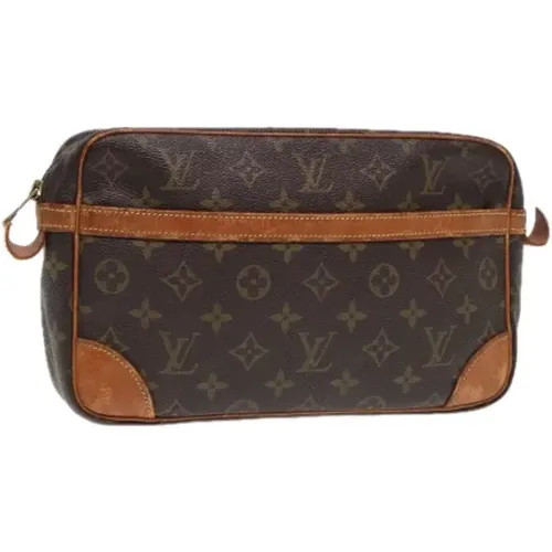 Pre-owned Canvas clutches , female, Sizes: ONE SIZE - Louis Vuitton Vintage - Modalova