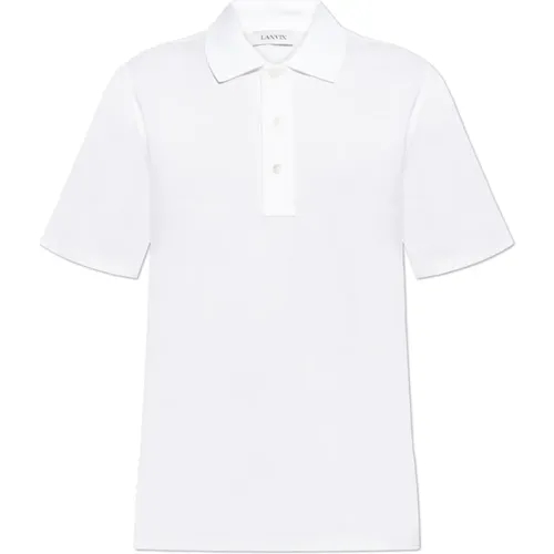 Baumwollpolo , Herren, Größe: XL - Lanvin - Modalova