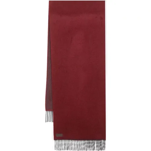 Luxury Cashmere Scarf, Made in Italy , male, Sizes: ONE SIZE - Canali - Modalova