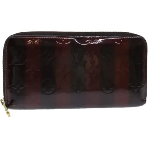 Pre-owned Leather wallets , female, Sizes: ONE SIZE - Louis Vuitton Vintage - Modalova