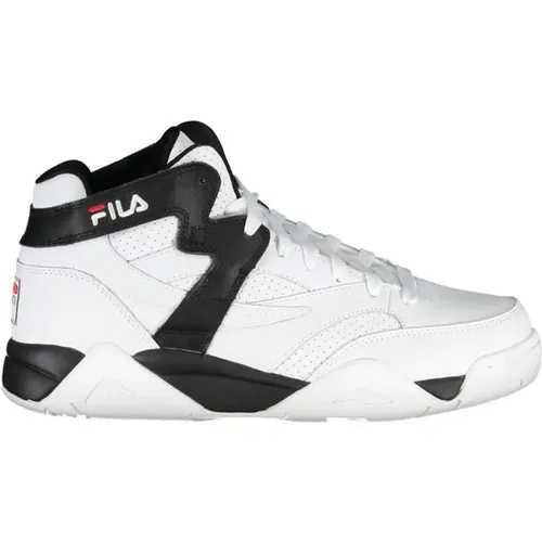 Sportliche High-Top-Sneaker mit Kontrastdetails , Herren, Größe: 40 EU - Fila - Modalova