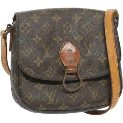 Pre-owned Canvas shoulder-bags , female, Sizes: ONE SIZE - Louis Vuitton Vintage - Modalova