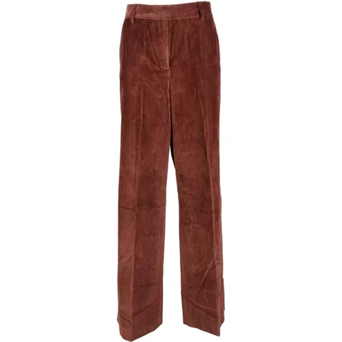 Cotton Weekend Pants , female, Sizes: L, XL - Max Mara Weekend - Modalova