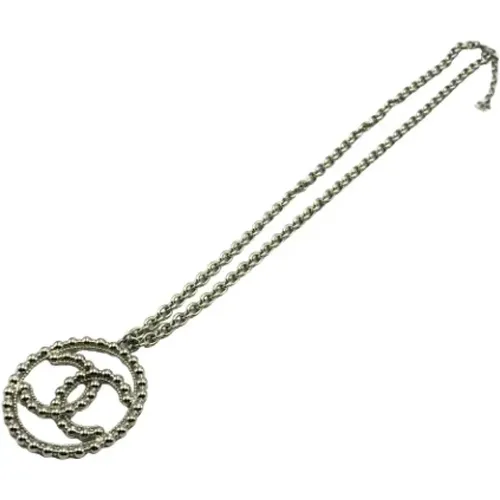 Pre-owned Metal necklaces , female, Sizes: ONE SIZE - Chanel Vintage - Modalova