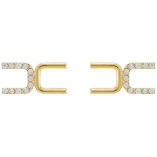 Elegant Earrings for a Chic Look , female, Sizes: ONE SIZE - Elisabetta Franchi - Modalova