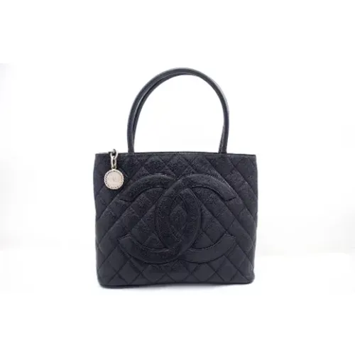 Pre-owned Leather chanel-bags , female, Sizes: ONE SIZE - Chanel Vintage - Modalova