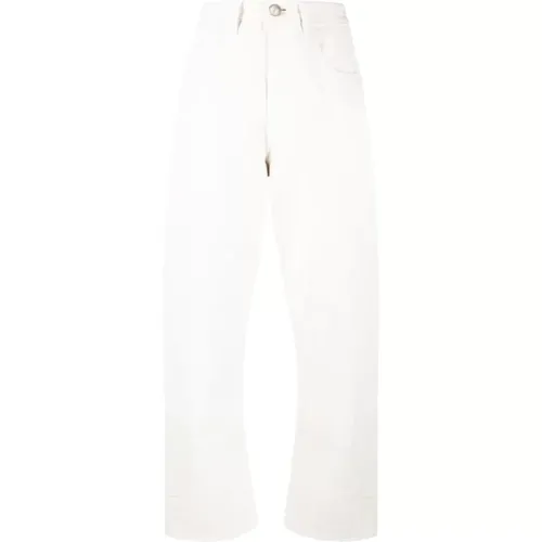 Elegante Baumwoll Leinen Hose,Elegante Baumwolle Leinen Hose - Jil Sander - Modalova