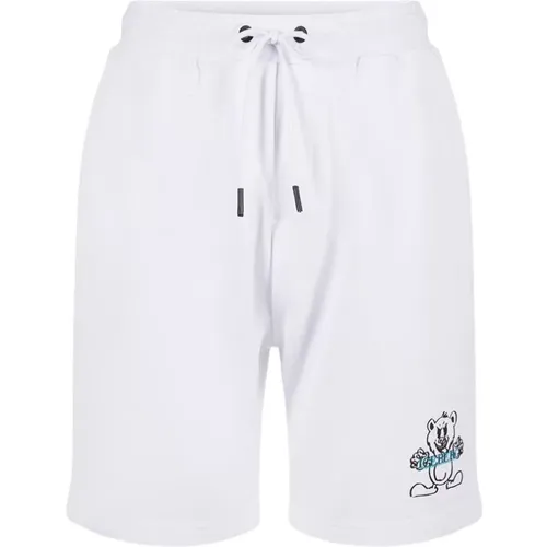 Bermuda-Shorts mit Cartoon-Logo , Herren, Größe: M - Iceberg - Modalova