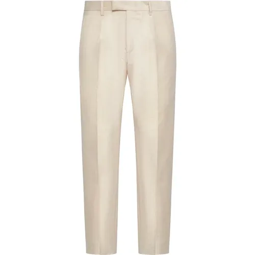 Casual Trousers , male, Sizes: W38, W32, W36 - Low Brand - Modalova