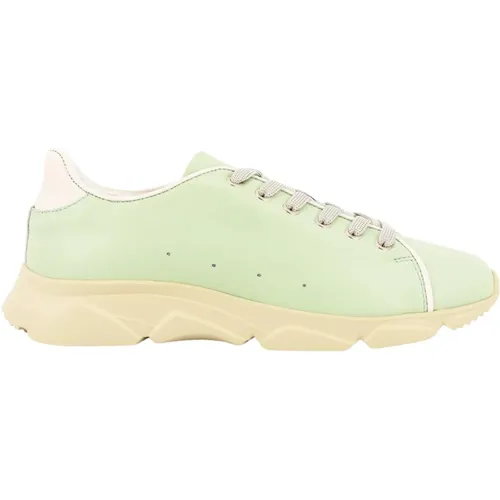 Womens Sneakers - Bamboo/Osso/Verde , female, Sizes: 5 UK, 6 UK - Pantofola D'Oro - Modalova