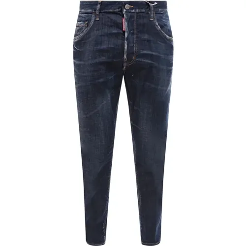 Stretch Cotton Jeans Aw23 , male, Sizes: XS, XL, L, S, M - Dsquared2 - Modalova