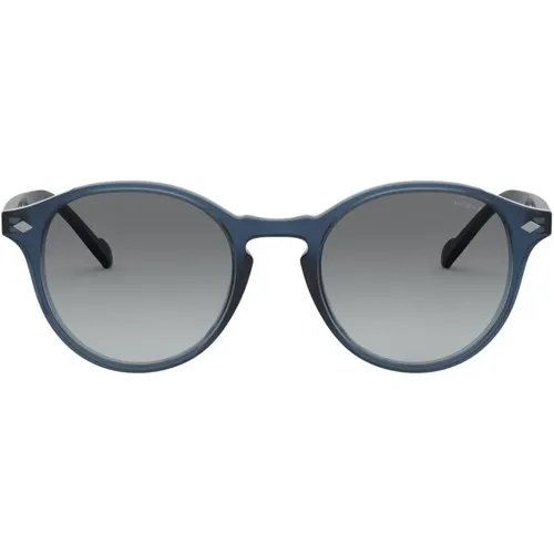 Grey Shaded Sunglasses , male, Sizes: 48 MM - Vogue - Modalova