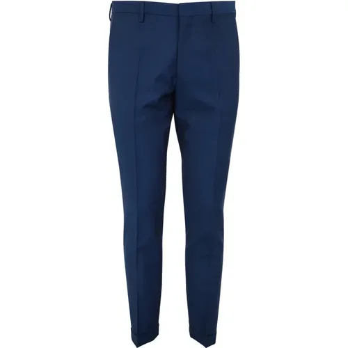 Mutige Blaue Straight Hose , Herren, Größe: W38 - PS By Paul Smith - Modalova