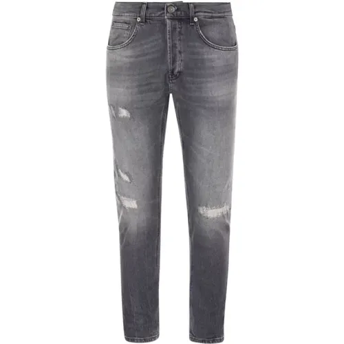 Karotten-Passform Jeans mit zerrissenem Effekt - Dondup - Modalova