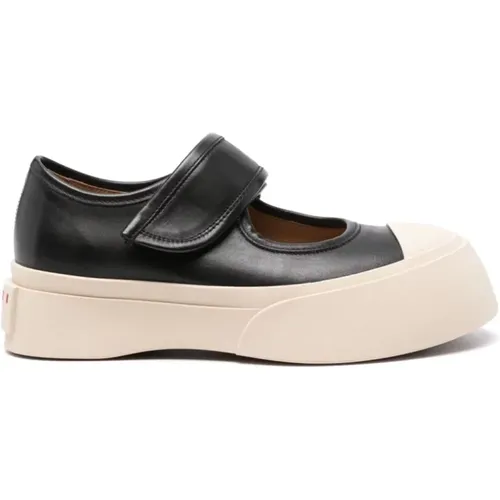 Schwarze Sneakers für Frauen Aw24 , Damen, Größe: 40 EU - Marni - Modalova