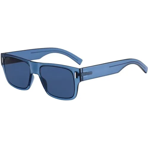 Blaue Fraction4 Pjp(A9) Sonnenbrille , unisex, Größe: 54 MM - Dior - Modalova
