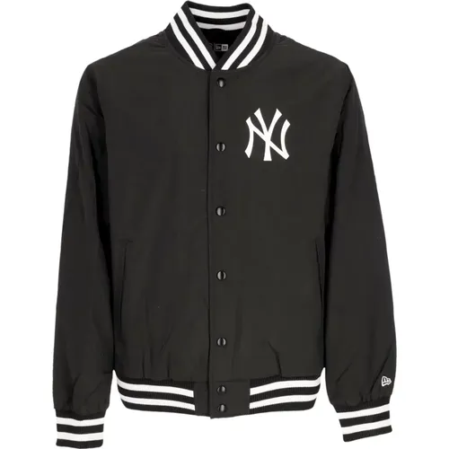 MLB Team Wordmark Bomber Jacke Schwarz/Weiß - new era - Modalova