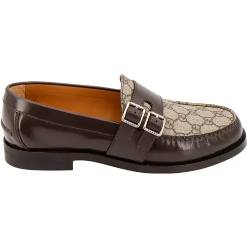 Mens Shoes Loafer Ss24 , male, Sizes: 9 UK, 6 UK, 6 1/2 UK, 11 UK, 7 1/2 UK, 7 UK, 10 UK, 8 1/2 UK - Gucci - Modalova