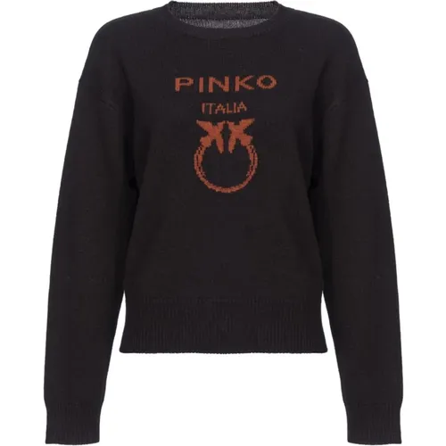 Trendige Pullover , Damen, Größe: M - pinko - Modalova