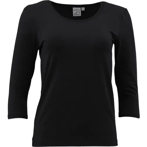 Schwarze Einzigartige Bluse , Damen, Größe: M - 2-Biz - Modalova