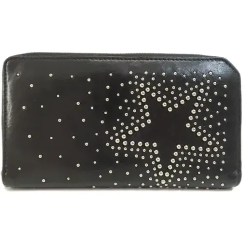 Pre-owned Leather wallets , female, Sizes: ONE SIZE - Jimmy Choo Pre-owned - Modalova