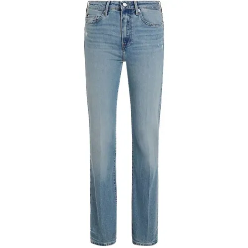 Slim-fit Jeans , Damen, Größe: W27 L30 - Tommy Hilfiger - Modalova