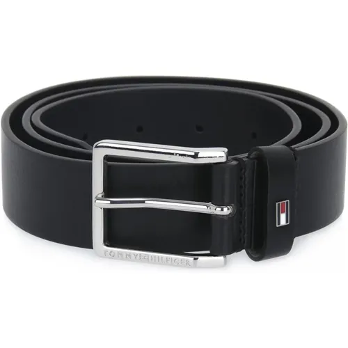 Leather Belt , unisex, Sizes: 100 CM, 95 CM - Tommy Hilfiger - Modalova