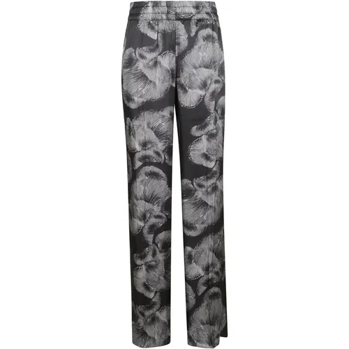 Mushroom Print Pants , female, Sizes: L, S, M - Anine Bing - Modalova