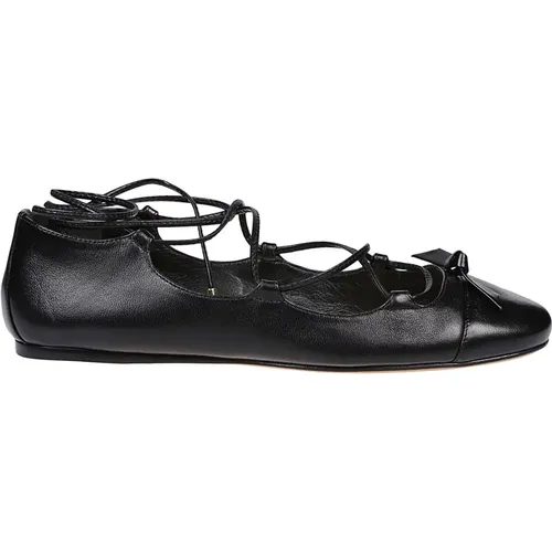 Slim Carita Flat Ballerinas , female, Sizes: 3 1/2 UK - Alexandre Birman - Modalova