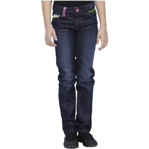 Bedruckte Straight Leg Jeans - Desigual - Modalova