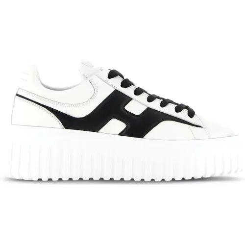 Sporty and versatile H-Stripes sneakers , female, Sizes: 7 UK, 5 UK, 3 UK, 5 1/2 UK, 2 1/2 UK, 2 UK, 6 UK, 4 UK, 4 1/2 UK - Hogan - Modalova