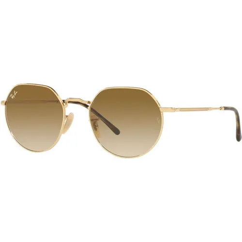 Jack 3565 Sonnenbrille in Gold/Braun - Ray-Ban - Modalova
