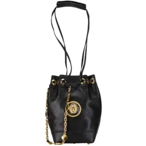 Pre-owned Leather shoulder-bags , female, Sizes: ONE SIZE - Versace Pre-owned - Modalova