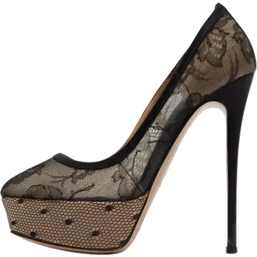 Pre-owned Lace heels , female, Sizes: 3 UK - Valentino Vintage - Modalova