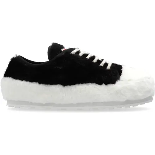 Pelz sneakers Marni - Marni - Modalova