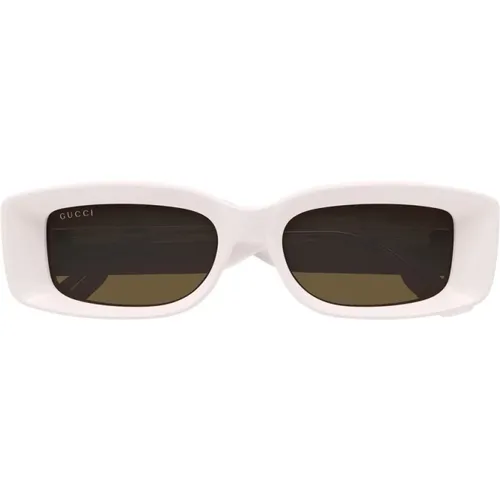 Rivets Sunglasses , female, Sizes: 53 MM - Gucci - Modalova