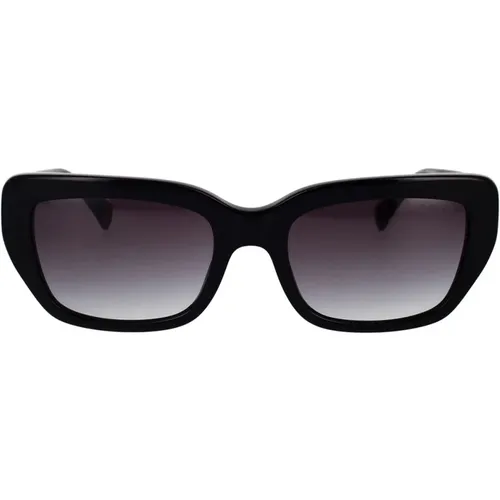 Rectangular Sunglasses Havana Style , unisex, Sizes: 53 MM - Ralph Lauren - Modalova