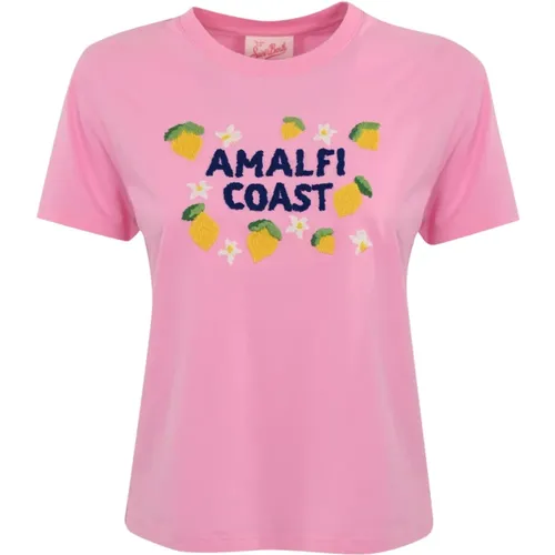 Amalfi Coast T-shirt , female, Sizes: L, M - MC2 Saint Barth - Modalova