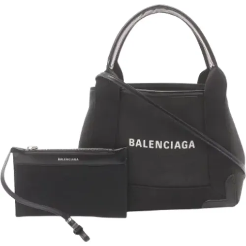 Pre-owned Canvas handbags , female, Sizes: ONE SIZE - Balenciaga Vintage - Modalova