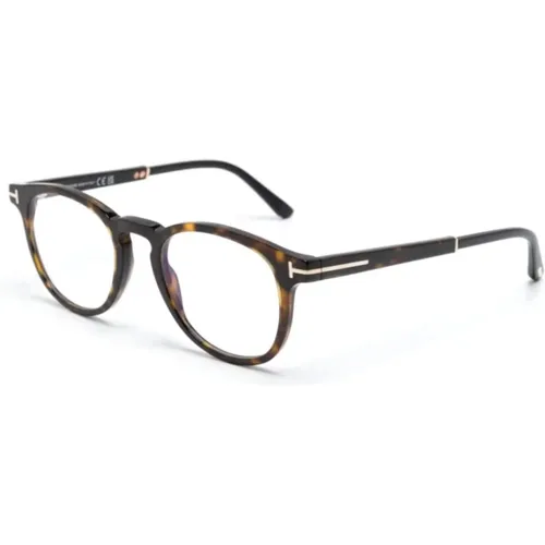 Havana Optical Frame Stylish and Versatile , unisex, Sizes: 49 MM - Tom Ford - Modalova