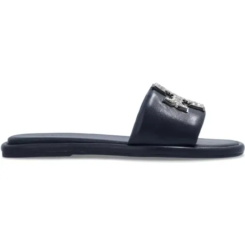 Logo Slides , Damen, Größe: 38 EU - TORY BURCH - Modalova