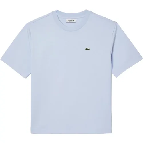 Luxuriöses Bio-Baumwoll-T-Shirt - Lacoste - Modalova