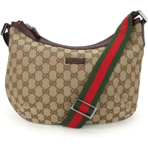 Pre-owned Canvas shoulder-bags , female, Sizes: ONE SIZE - Gucci Vintage - Modalova