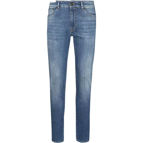 Indigo Swing Jeans , male, Sizes: W38, W36, W31, W33, W34, W32 - PT Torino - Modalova