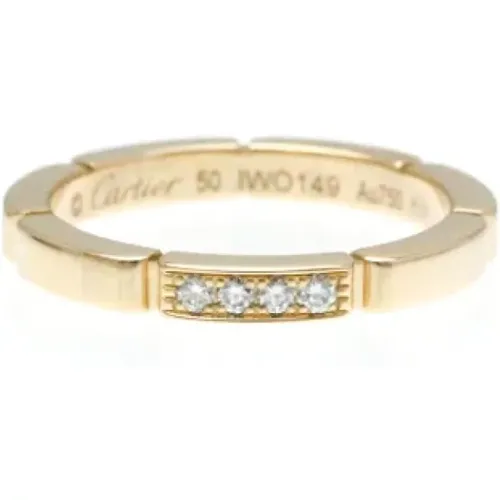 Pre-owned Rose Gold rings , female, Sizes: ONE SIZE - Cartier Vintage - Modalova